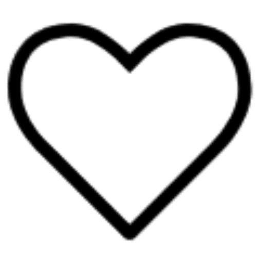 A black heart is drawn on a green background
